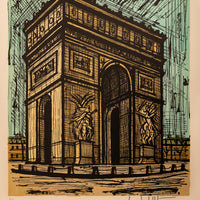 Rare Original French Modernist H.C. Proof Lithograph Signed Bernard Buffet, 1986