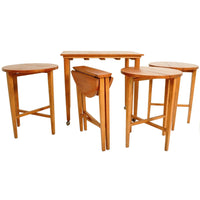 Mid-Century Modern Afromosia Teak Set of Nesting Tables, 1960s