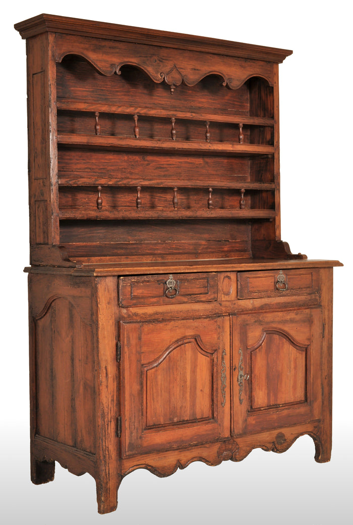 Antique 18th Century French Provincial Dresser / Buffet / Sideboard / Server / Vaisselier, circa 1750