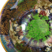 Antique Wedgwood Fairyland Lustre "Woodland Bridge" Bowl Daisy Makeig-Jones Circa 1920