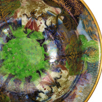 Antique Wedgwood Fairyland Lustre "Woodland Bridge" Bowl Daisy Makeig-Jones Circa 1920