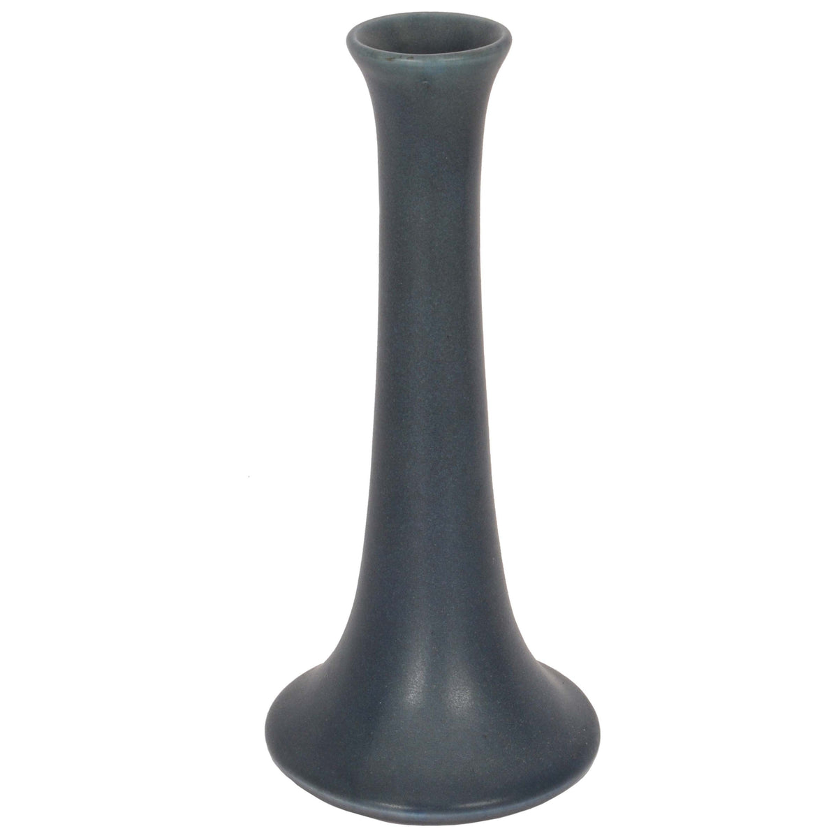 Antique American Rookwood Art & Crafts Pottery Vase Blue Green Matt Glaze, 1917