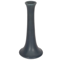Antique American Rookwood Art & Crafts Pottery Vase Blue Green Matt Glaze, 1917