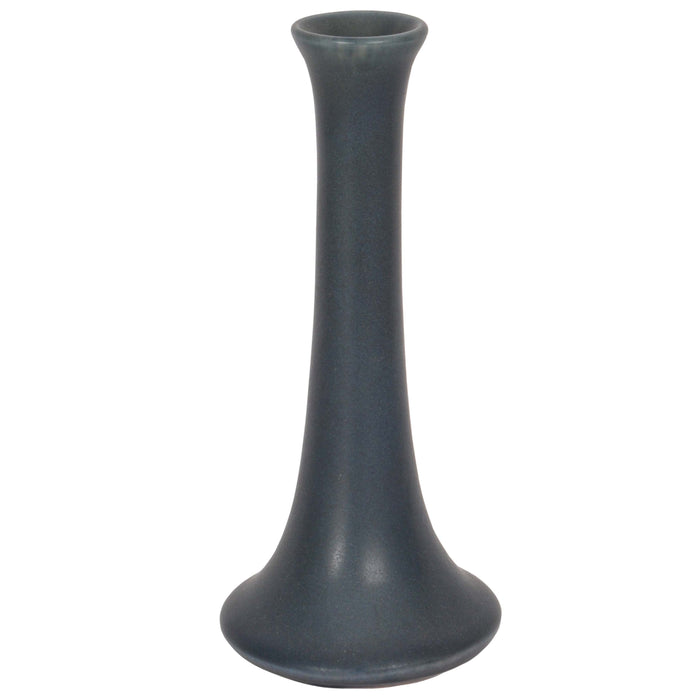 Antique American Rookwood Art & Crafts Pottery Vase Blue Green Matt Glaze, 1917