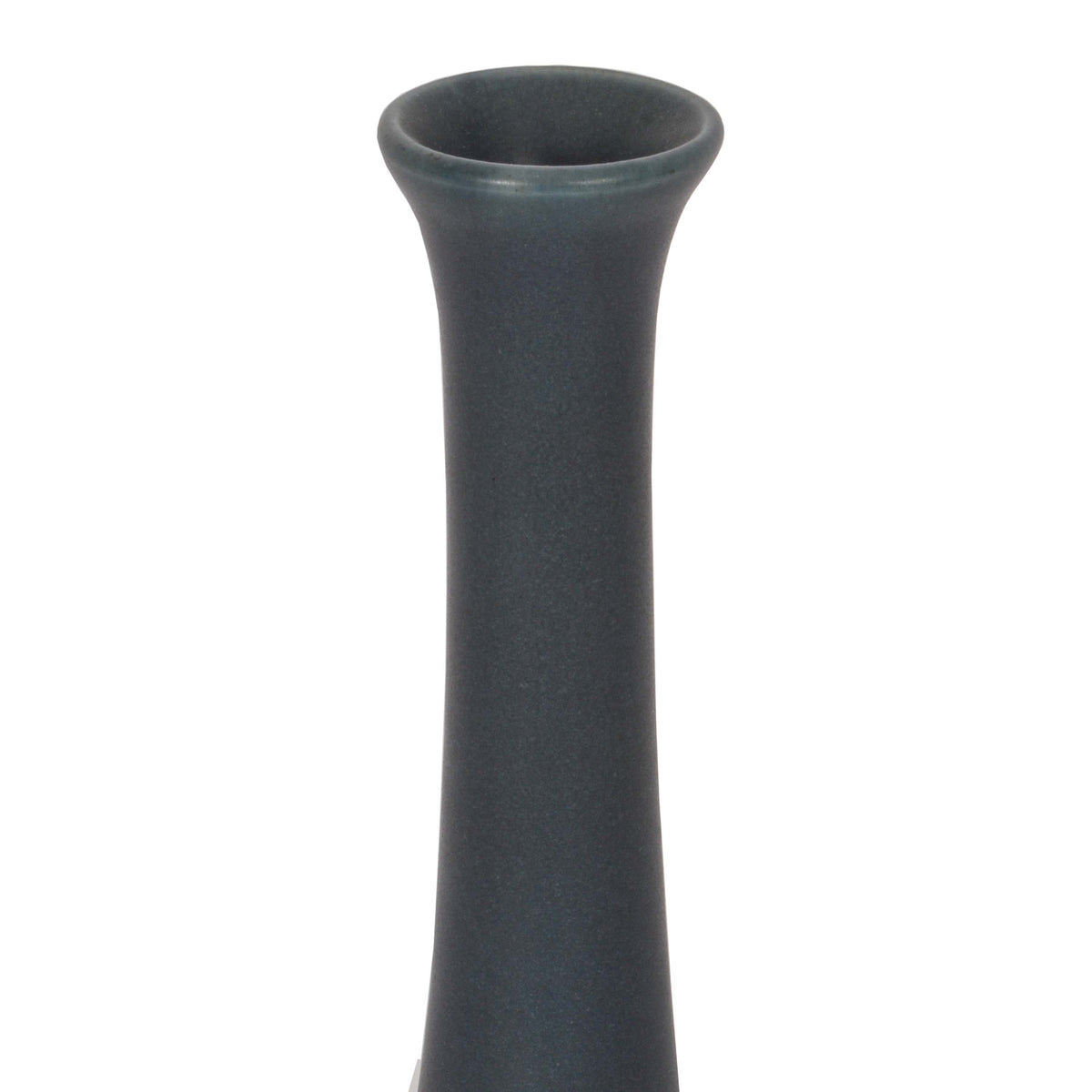Antique American Rookwood Art & Crafts Pottery Vase Blue Green Matt Glaze, 1917