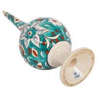 Antique 19th Century Ottoman Islamic Kutahya Pottery Rosewater Dropper Turkey, Circa 1900