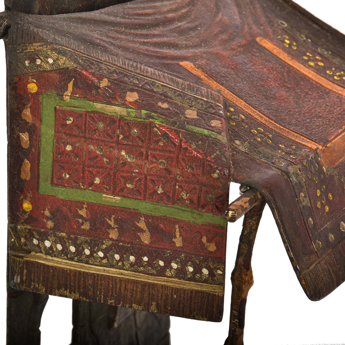 Antique Cold Painted Vienna Bronze Lamp Franz Bergman Orientalist Arab, Circa 1920