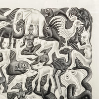 M. C. Escher Plane Filling Mosaic II Lithograph Wove Paper Signed numbered 1957