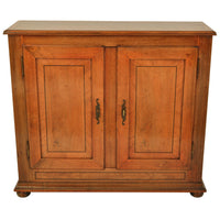 Antique French Provincial Louis XV Inlaid Cherry Side Cabinet / Buffet, circa 1820