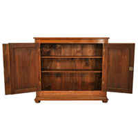 Antique French Provincial Louis XV Inlaid Cherry Side Cabinet / Buffet, circa 1820