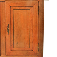 Antique French Provincial Louis XV Inlaid Cherry Side Cabinet / Buffet, circa 1820