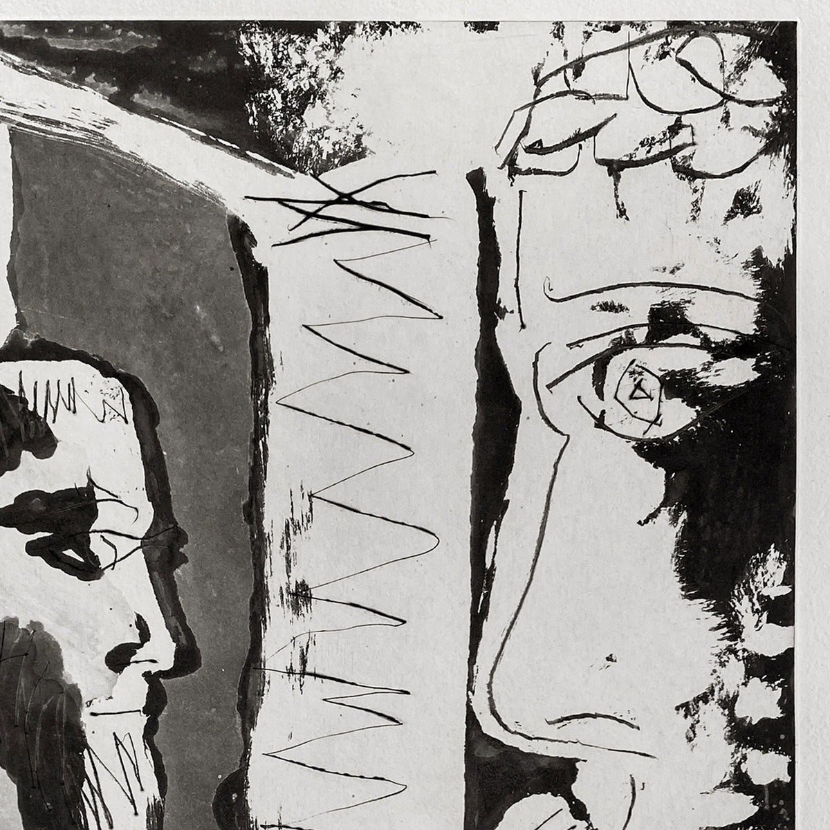 Pablo Picasso Aquatint Sculpteur et Sculpture Sable Mouvant Signed Numbered 1965