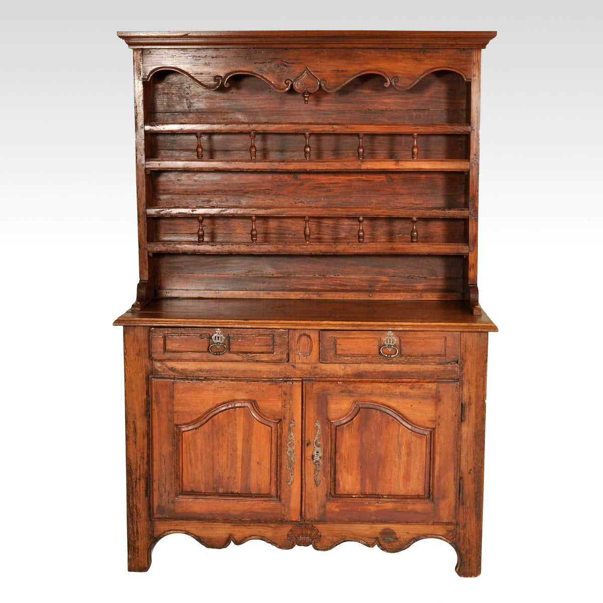 Antique 18th Century French Provincial Dresser / Buffet / Sideboard / Server / Vaisselier, circa 1750