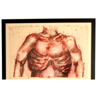 Arnaldo Roche Rabelle, (b. 1955, Puerto Rico) Painting of a Nude Male, Circa 1990