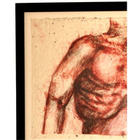 Arnaldo Roche Rabelle, (b. 1955, Puerto Rico) Painting of a Nude Male, Circa 1990