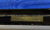 Antique Gothic Revival Coromandel Stationery Writing Box Toulmin & Gale London 1865