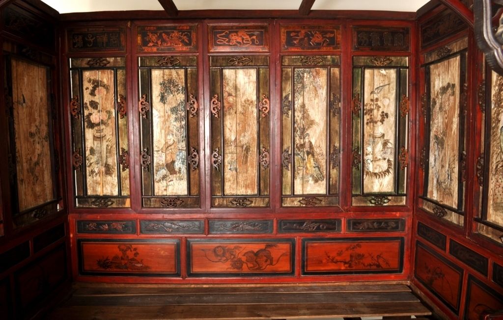 Chinese Carved Wedding Bed, Qing Dynasty, Circa 1880
