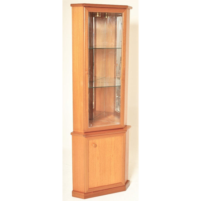 Mid-Century Modern Danish Teak Corner Cabinet/Hutch, 1960s