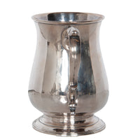 Antique Georgian Sterling Silver Pint Beer Tankard Mug Jacob Marsh London 1770