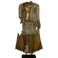 Large Ancient 16thC Thai Ayutthaya Bronze & Copper Buddha Sculpture Statue 1550
