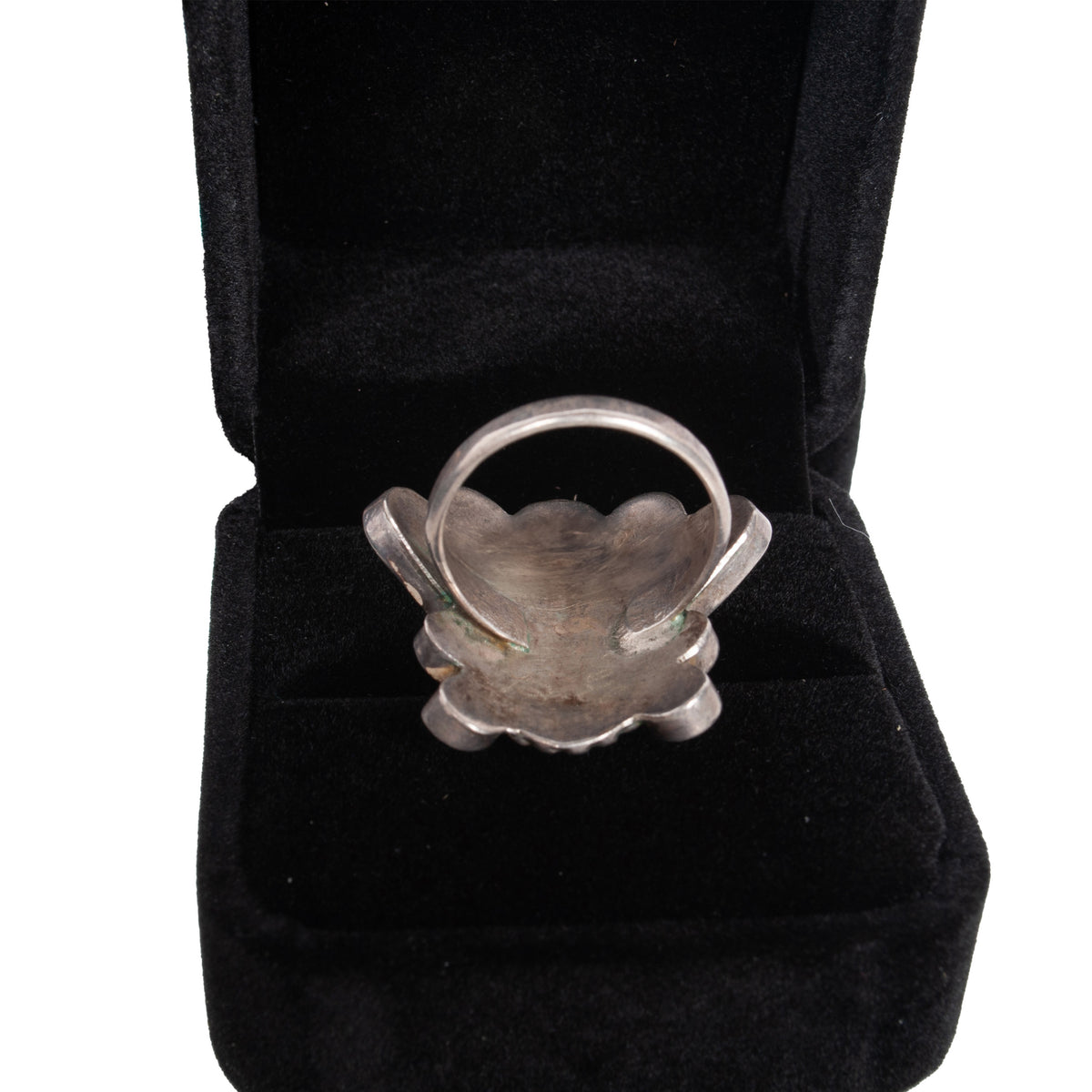 Zuni Pueblo Inlaid Silver Sunface Necklace Bracelet Ring by Burdian Eustace 1960