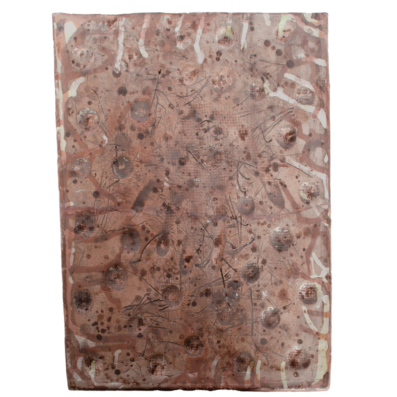 Large Antique Turkish Kutayah Iznik Islamic Pottery Tile Kaaba Mecca Quran 1880