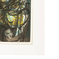 African American Abstract Expressionist Etching Aquatint "Anatomy of Aphrodite" by Warrington Colescott, 1959