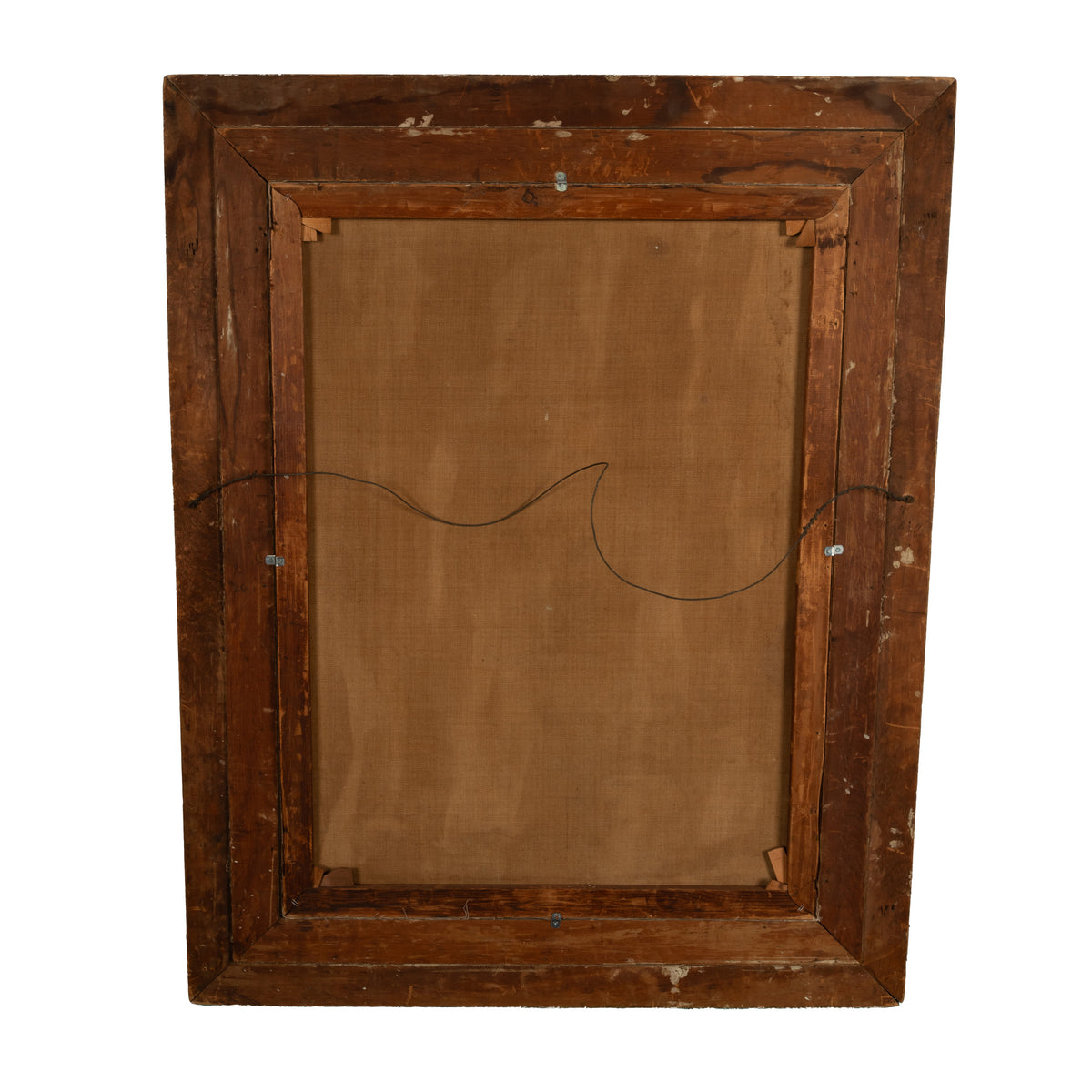 Large Antique French 19th Century Oil Canvas Painting "Hearts Awakening" Cherubs by William-Adolphe Bouguereau, 1892