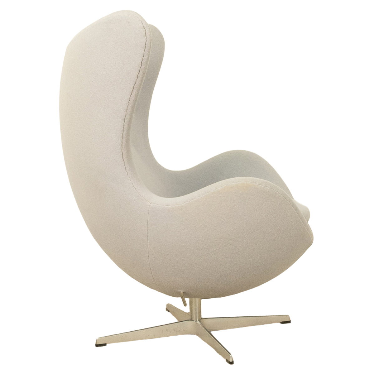 Mid Century Modern Egg Lounge Chair & Ottoman Arne Jacobsen for Fritz Hansen