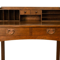 Antique American Arts & Crafts Mission Oak Gustav Stickley Postcard Desk 1905