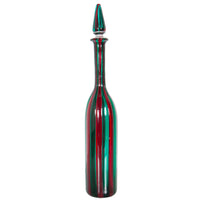 Mid Century Italian Murano Glass Morandiane Bottle Gio Ponti & Paolo Venini 1955