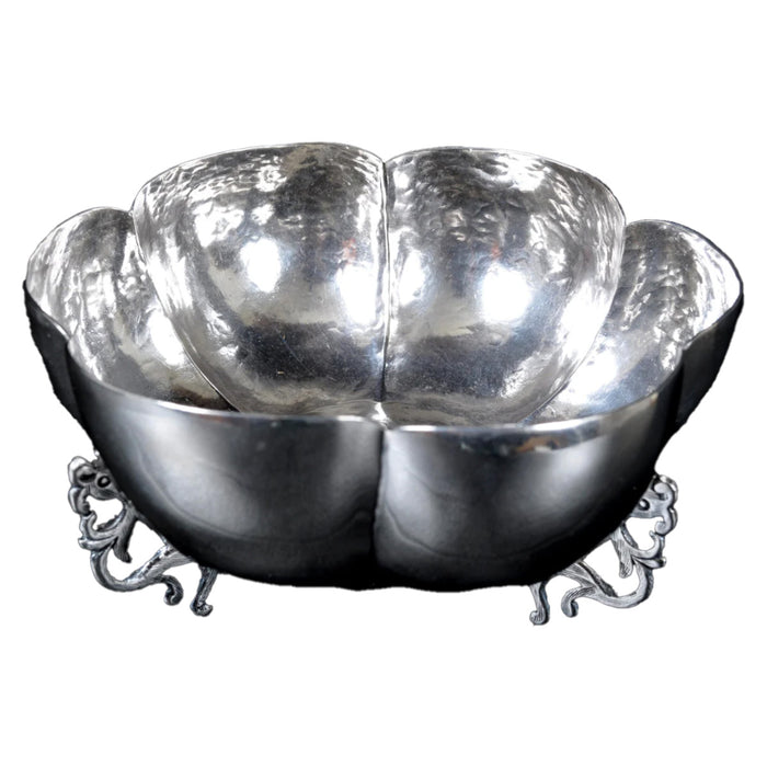 Mexican Sterling Silver Bowl by I. Maciel, Circa 1920