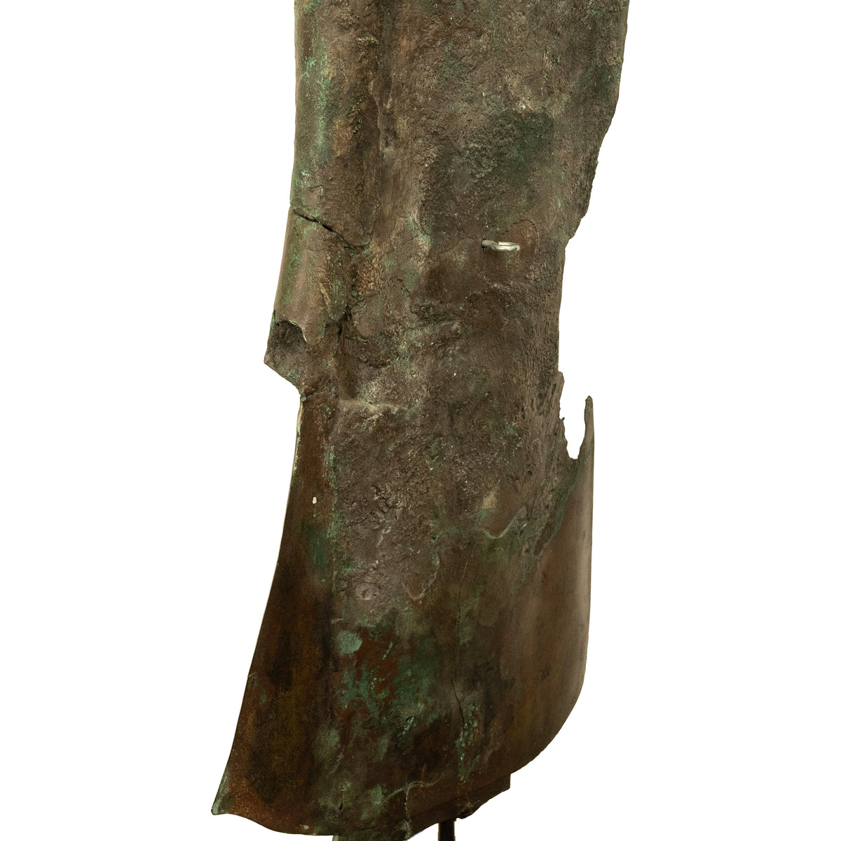 Large Ancient 16thC Thai Ayutthaya Bronze & Copper Buddha Sculpture Statue 1550