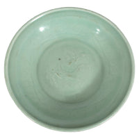 Antique Early 19th Century Chinese Qing Dynasty Celadon Bowl, Circa 1820