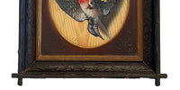 Pair Italian Still Life Trompe-l'œil Oil Paintings Dead Birds Firenze Italy by Michelangelo Meucci, 1873
