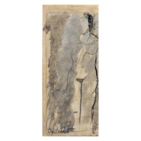 African American Painting Two Female Nudes "Conversation"by Robert Colescott, 1959 Smith Tower Gallery