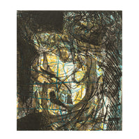 African American Abstract Expressionist Etching Aquatint "Anatomy of Aphrodite" by Warrington Colescott, 1959