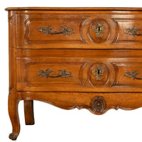 Antique 18th Century Louis XV French Provincial Rococo Cherry Commode Chest 1750