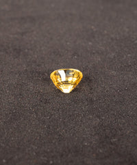 Natural Yellow Celyon Sapphire Gem Stone Brilliant Cut 11.77 Carats GIA Certified Untreated