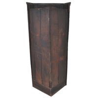 Antique Welsh Country Oak Georgian Corner Cabinet, circa 1760