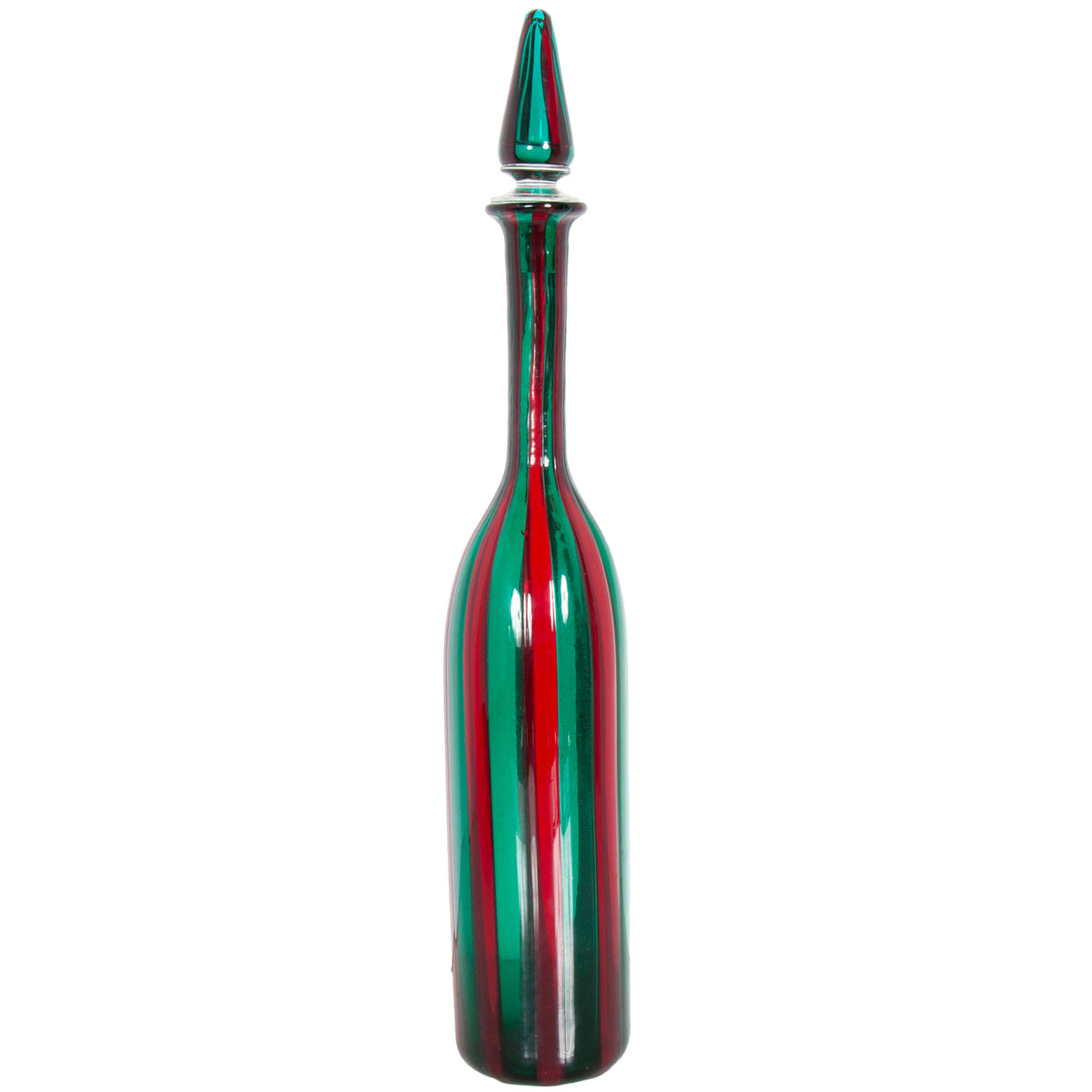 Mid Century Italian Murano Glass Morandiane Bottle Gio Ponti & Paolo Venini 1955