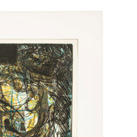 African American Abstract Expressionist Etching Aquatint "Anatomy of Aphrodite" by Warrington Colescott, 1959