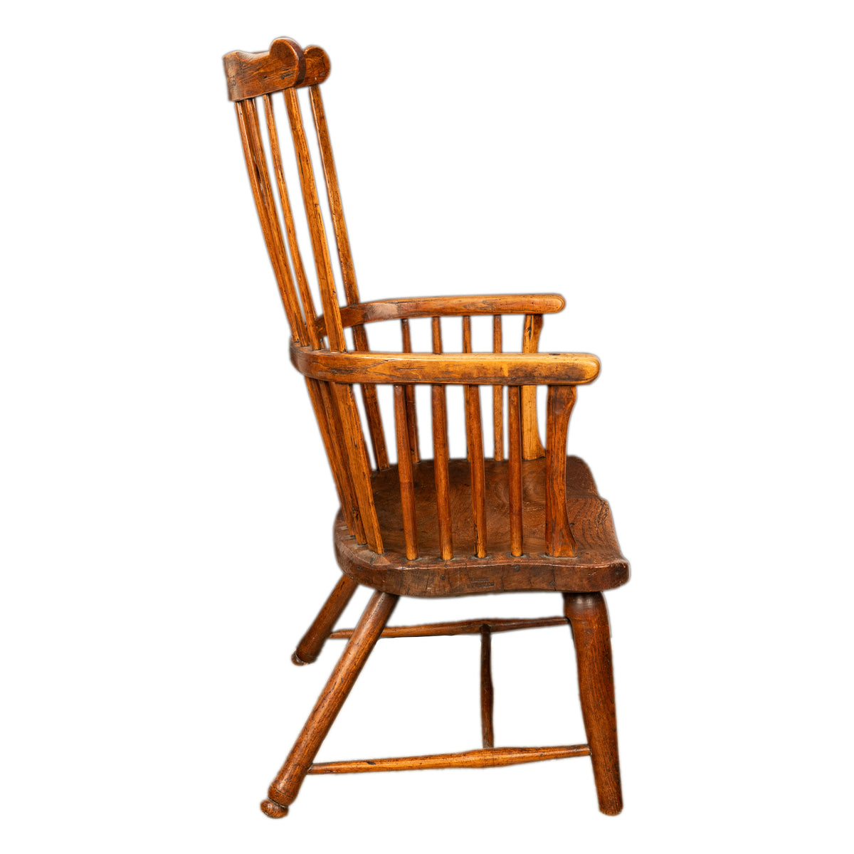 Important Antique Earliest Recorded English Windsor Chair by Kerry Evesham 1793