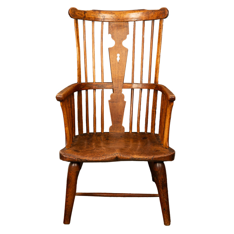 Important Antique Earliest Recorded English Windsor Chair by Kerry Evesham 1793