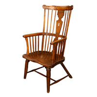 Important Antique Earliest Recorded English Windsor Chair by Kerry Evesham 1793