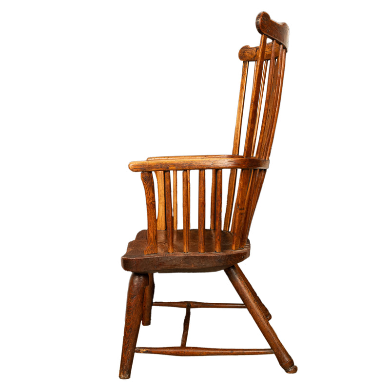 Important Antique Earliest Recorded English Windsor Chair by Kerry Evesham 1793