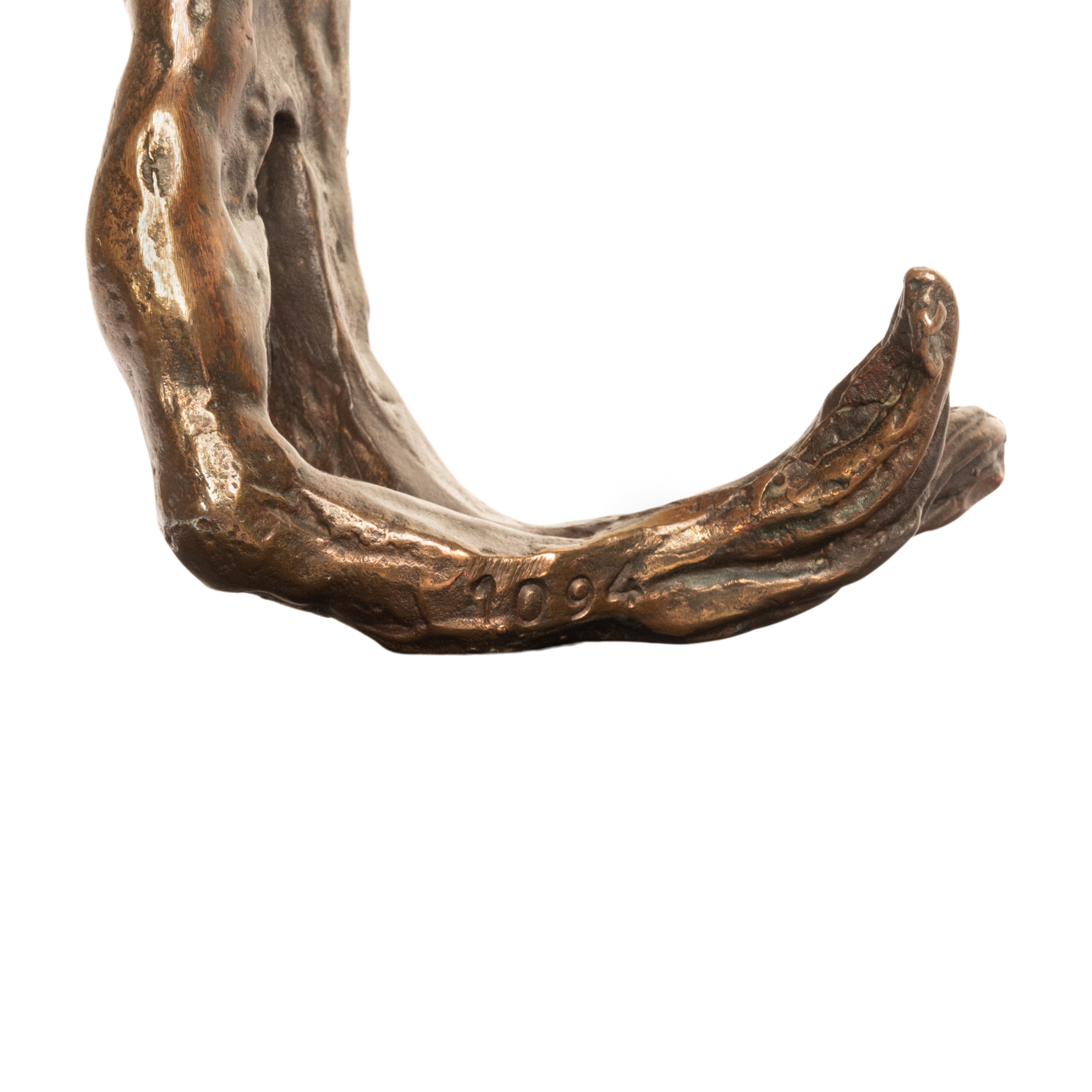 Surrealist Bronze Sculpture Statue 