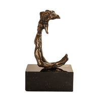 Surrealist Bronze Sculpture Statue "Angel of Victory" 1974 Original Signed Dali