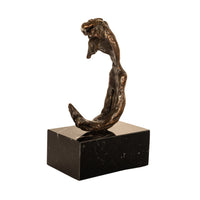 Surrealist Bronze Sculpture Statue "Angel of Victory" 1974 Original Signed Dali