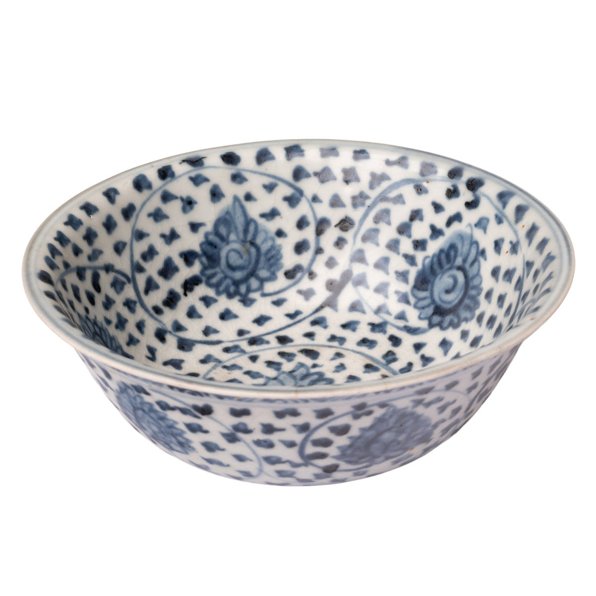 Blue and White Ming Dynasty Bowl